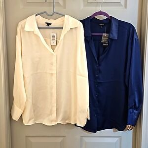 Torrid size 2 silk tops *NWT*